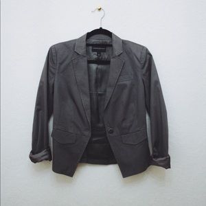 Banana Republic Gunmetal Grey Blazer